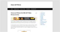 Desktop Screenshot of casodepolicia.com