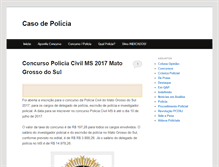 Tablet Screenshot of casodepolicia.com